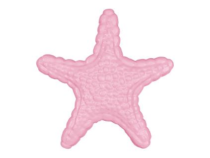 starfish big pastel pink w01