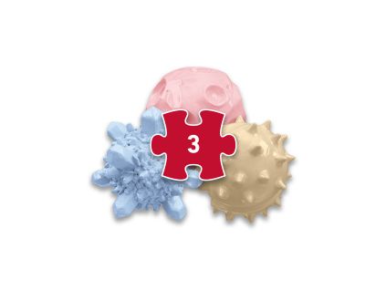 Set of sensory balls MUFFIK small 03