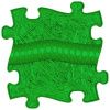 snake plane green w01