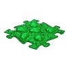 dino eggs green w03