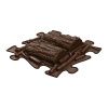 logs brown w03