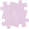 foot left lilac w01