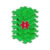 set snake green w03