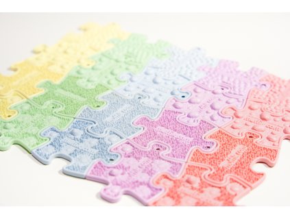 Zestaw świecących puzzli NANO - Pastele