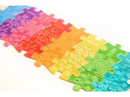 Zestaw świecących puzzli NANO - Tęcza