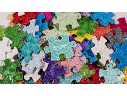 Sensoryczny MUFFIK NANO Puzzlik – Brelok