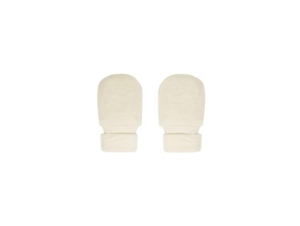 Merino kojenecké rukavičky bez palce CLOUDY CREAM