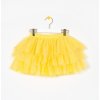 Dívčí tylová TUTU sukně, žlutá