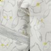 Souprava pro miminko z bavlny „Felix“ 3D bílá LORITA