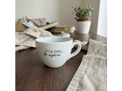 Hrnek 220 ml - Klid, táta to vyřeší