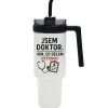 🩺 Termohrnek 1200 ml „Jsem doktor. Vím, co dělám (většinou)“