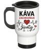 Termohrnek 450ml "Káva zachraňuje životy"