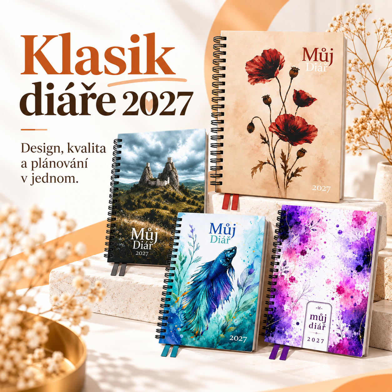 Klasik diář 2027. Pro koho je a co všechno umí?