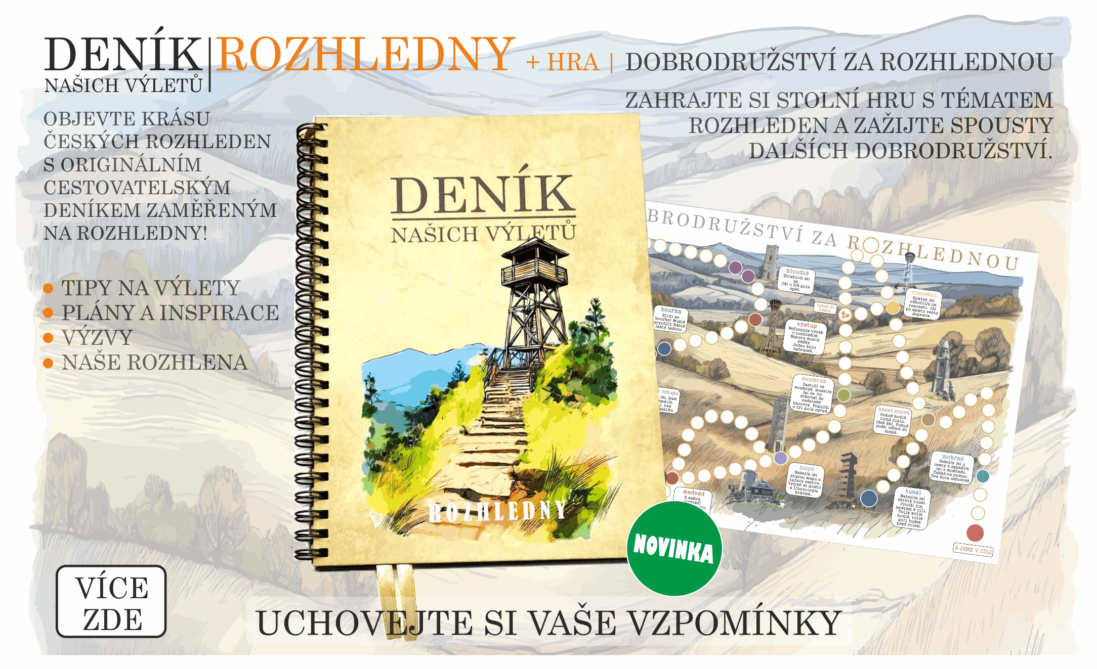 Deník našich výletů - Rozhledny MOB