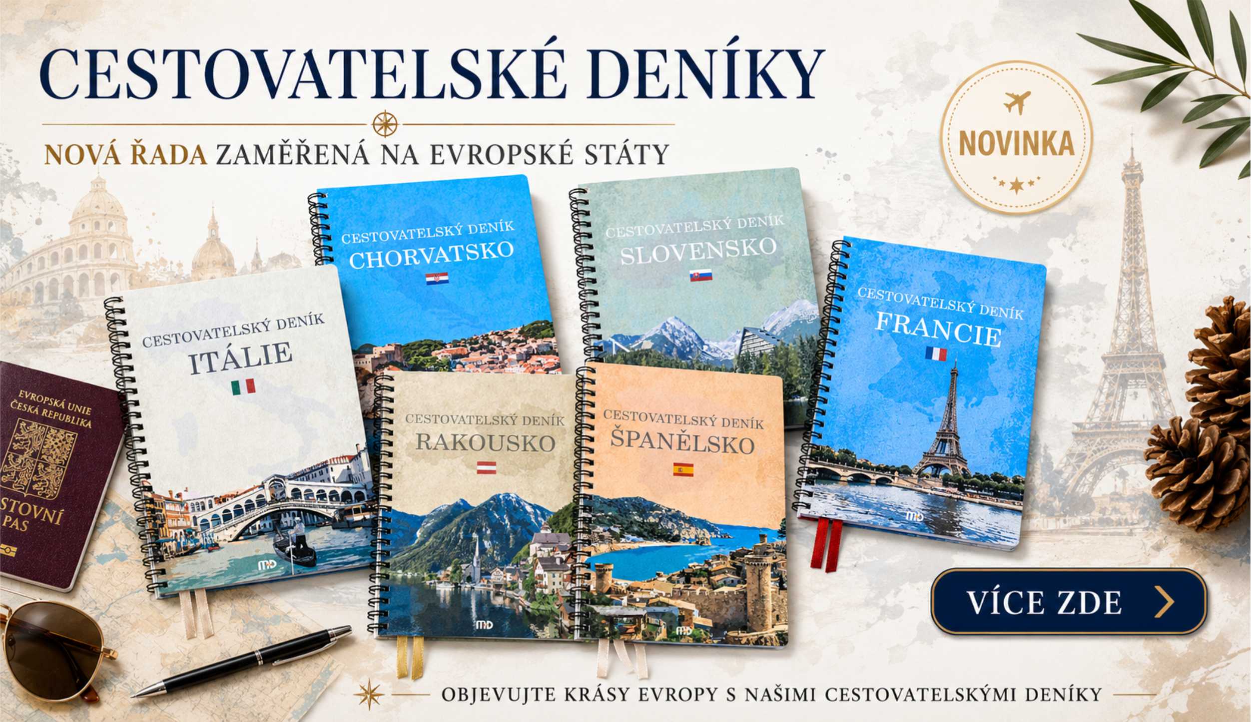 Cestovatelské deníky - Státy MOB