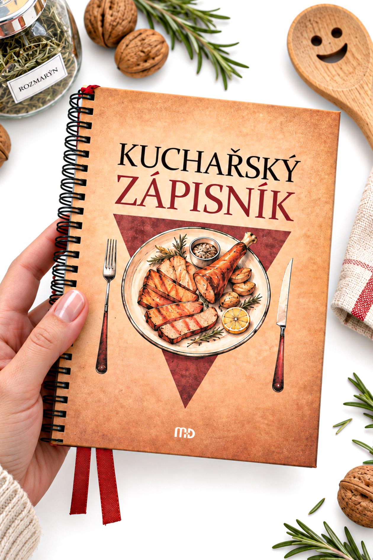 Kuchařský zápisník na 100 receptů