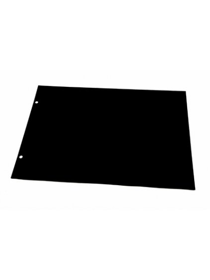 Kartonový list do fotoalba - velikost M (27x18,5 cm), černý