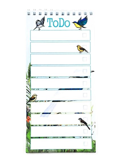 To Do blok - 50 listů (ptáčci)