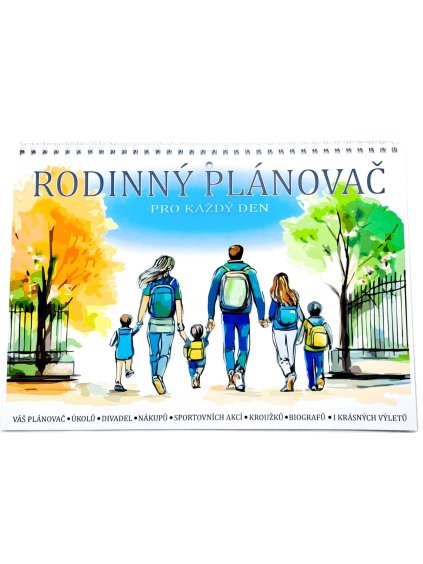 Rodinný plánovač, A4 (nástěnný) 1