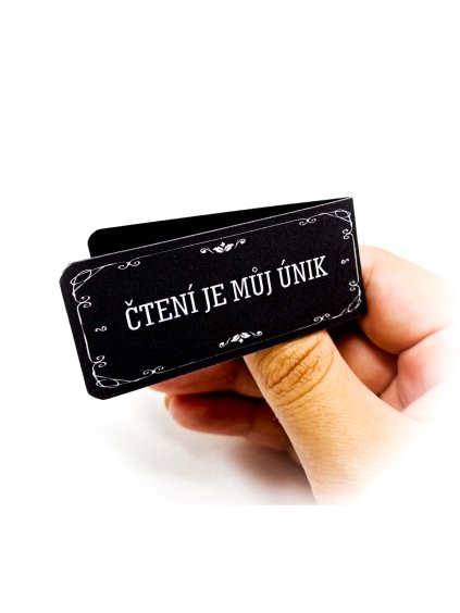 Magnetická záložka (Knižní) - Čtení je můj únik
