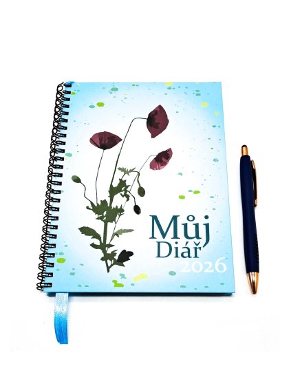 Můj diář - Klasik 2026 (Vlčí mák)