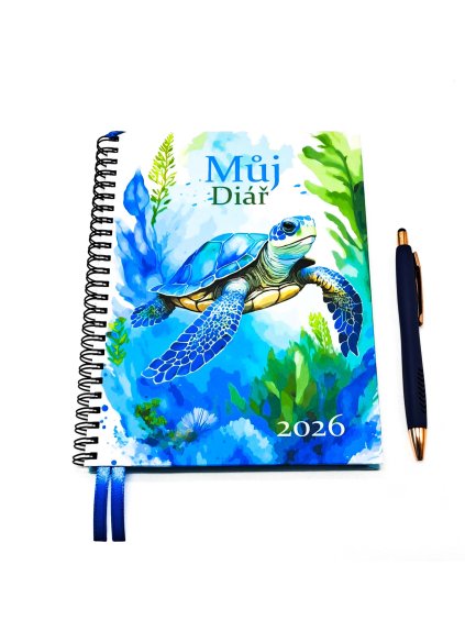 Můj diář - Klasik 2026 (Želva)