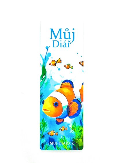 Záložka do knížky - Vodní svět - (Klaun)