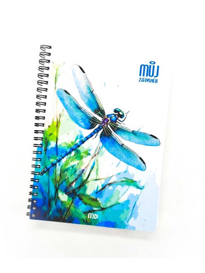 Můj malý zápisník - Aquacolor Collection (Vážka)