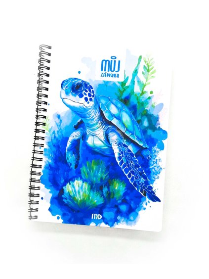Můj malý zápisník - Aquacolor Collection (Želva)