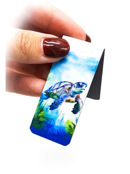 Magnetická záložka (Aquacolor Collection) - Želva