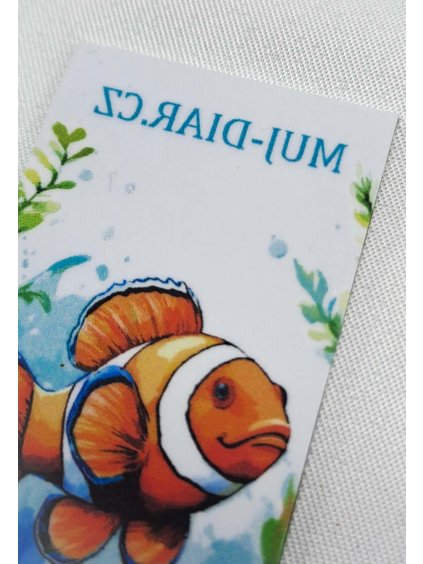 Magnetická záložka (Aquacolor Collection) - Klaun (vada)