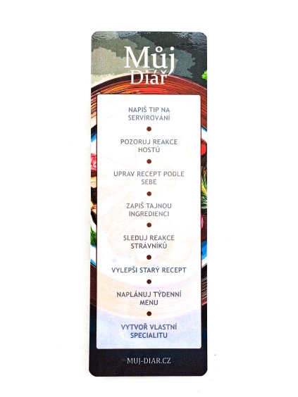 Záložka do knížky - Tématická (Kuchařská)