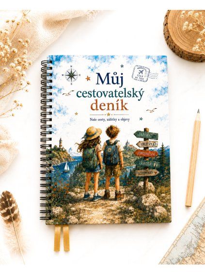 Můj cestovatelský deník pro děti
