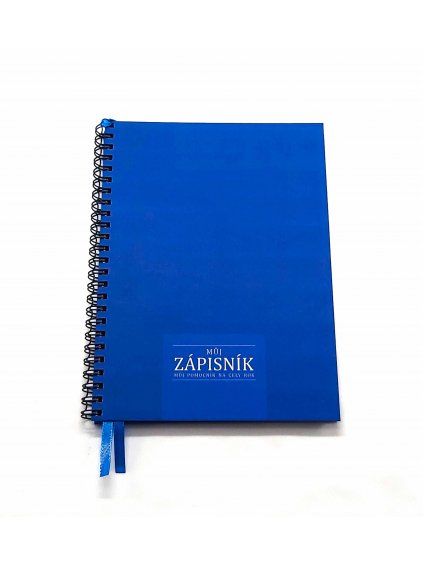 Můj zápisník - Můj pomocník na celý rok (námořní modrá, 150 stran)