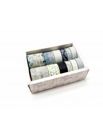 MAXI BOX Washi pásek - Mix (12ks)