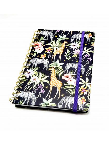 Zápisník - Zvířátka, A5, + 92ks samolepek