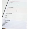 Klasik diář - nedatovaný, A5, Kopretina