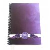 Osobní diář - nedatovaný, A5, ucelené měsíce, rozverná fialová