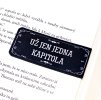Magnetická záložka (Knižní) - Už jen jedna kapitola