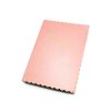 Zápisník - Imitace kůže, vlnkovaný meruňkový, A5