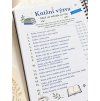 Knižní zápisník (na 60 knih)  Knižní zápisník | muj-diar.cz