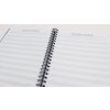 Zápisník A5 (modro- bílý)