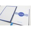 Zápisník A5 (modro- bílý)