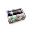 MAXI BOX Washi pásek - Modrozelená (12ks)