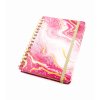 Zápisník - Zlato-růžová A5