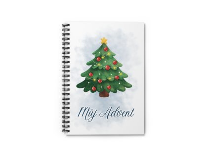 Můj advent - zážitkový deníček  kroužková vazba