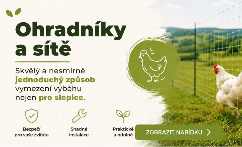 Ochranné sítě a ohradníky