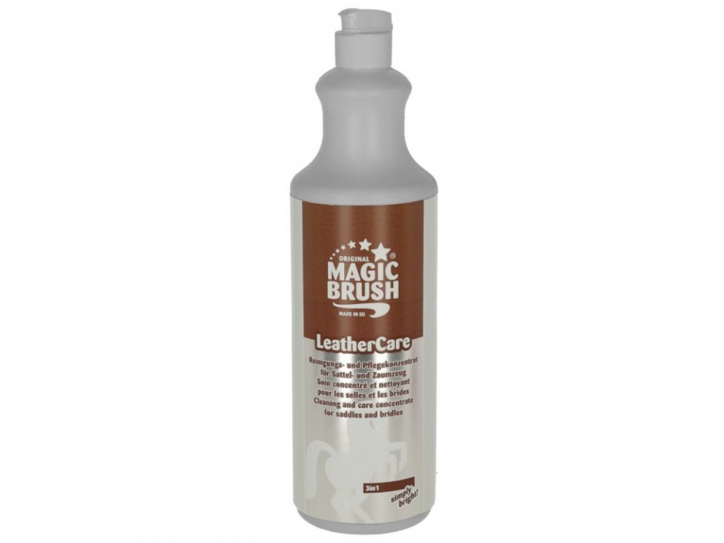 Přípravek na ošetření výrobků z kůže MagicBrush 3v1, 1000 ml