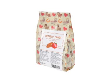 pamlsek pro kone delizia candy jablko skorice 600 g