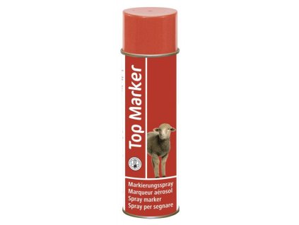 Sprej značkovací na ovce TopMarker 500 ml, červený